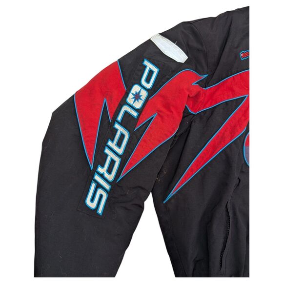 Polaris Extreme Racing Snowmobile Jacket Hein Gerike Mens L Checkered *READ - Picture 3 of 15